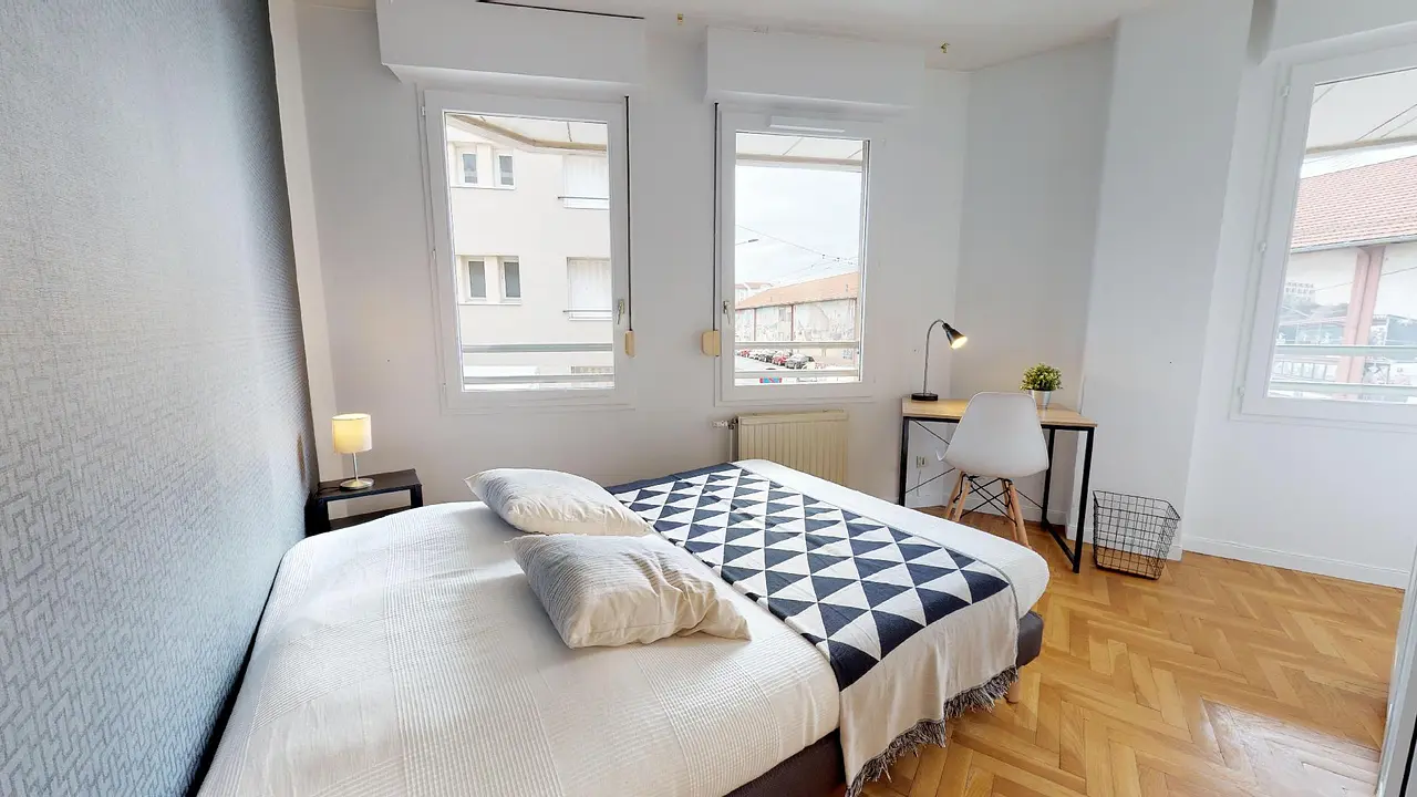 Colocation meublée de 106.0m2 - 520€ - Lyon