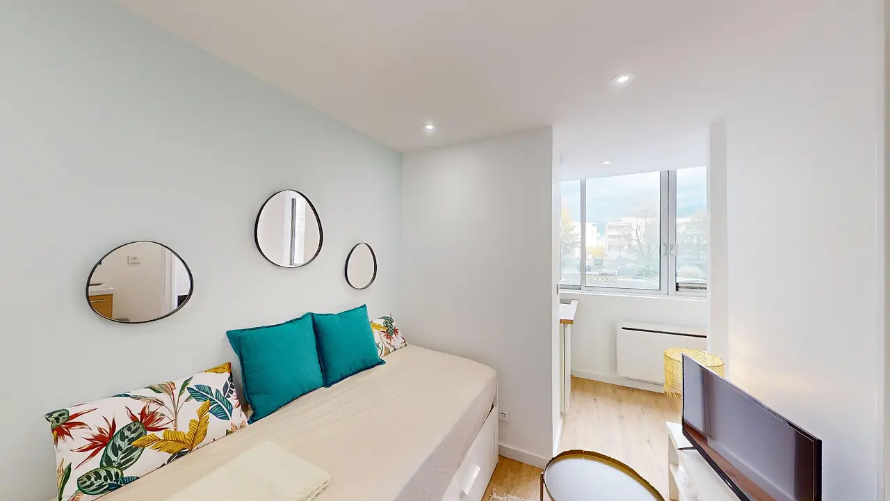 Appartement meublé de 11.85m2 - 467€ - Saint-Martin-d'Hères