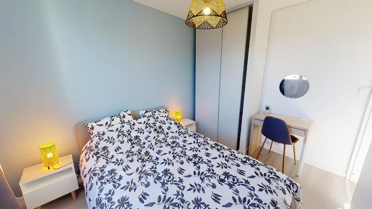 Colocation meublée de 60.0m2 - 422€ - Saint-Martin-d'Hères