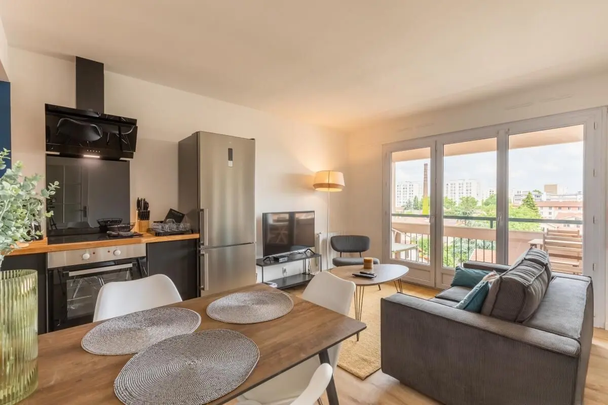 Coliving de 65.45m2 - 460€ - Saint-Fons