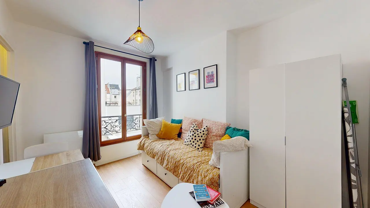 Appartement meublé de 15.0m2 - 796€ - Paris