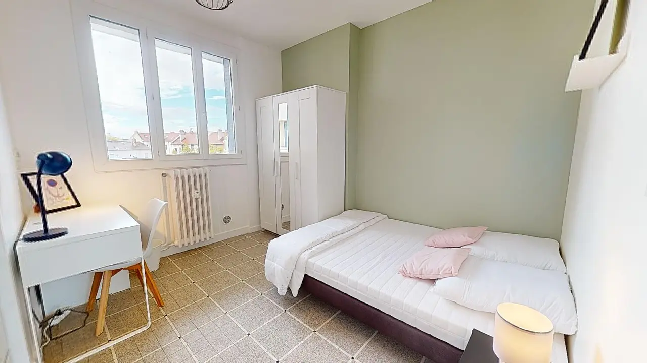 Colocation meublée de 77.0m2 - 599€ - Lyon