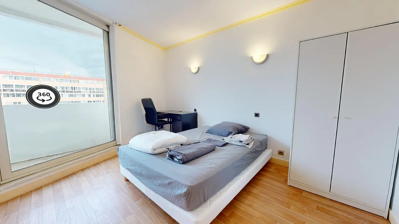 Colocation meublée de 76.0m2 - 618€ - Massy