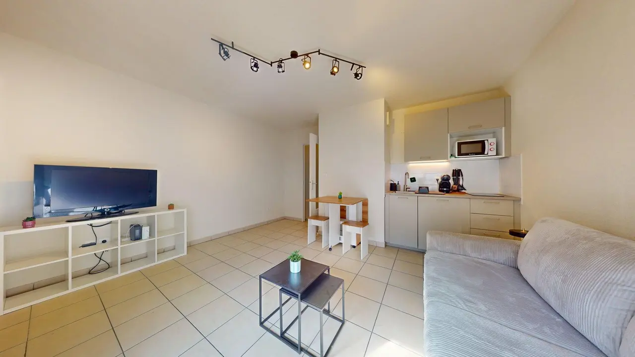 Appartement meublé de 23.0m2 - 650€ - Villeurbanne