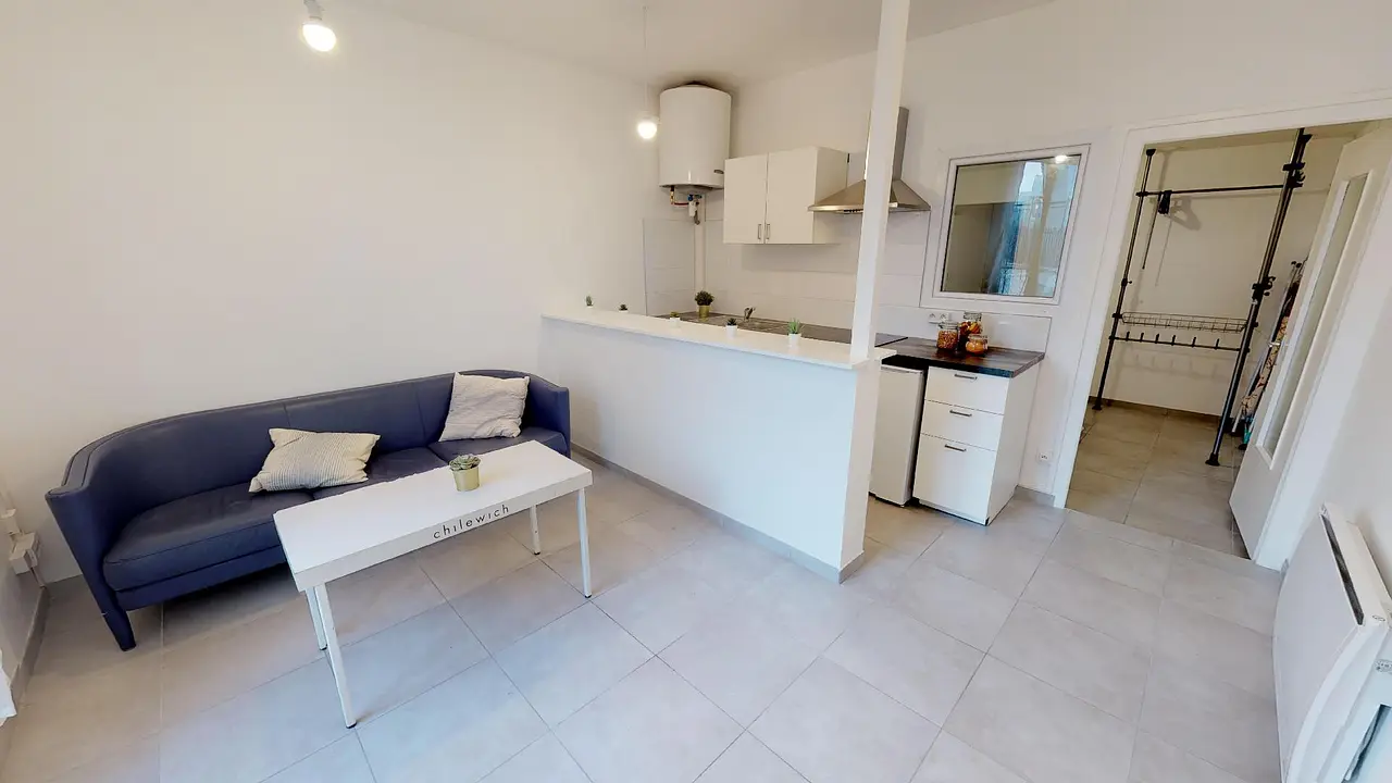 Appartement meublé de 30.0m2 - 798€ - Villeurbanne