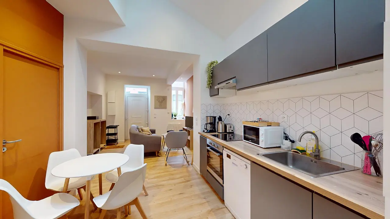 Appartement meublé de 60.0m2 - 990€ - Lille